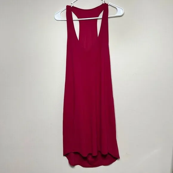 Lululemon Ruby Red Rejuvenate Racerback Dress 6 Women - Picture 2 of 10